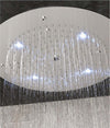 Soffione Doccia LED a Soffitto Installazione Da Incasso Acciaio Inox Tondo Fai da te/Attrezzature per cucine e bagni/Attrezzature per bagni/Docce e componenti doccia/Filtri supporti e soffioni doccia/Docce fisse Ogomondo - Martina Franca, Commerciovirtuoso.it