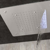 Soffione Doccia LED a Soffitto Installazione Da Incasso Con Cascata Acciaio Inox Quadro Fai da te/Attrezzature per cucine e bagni/Attrezzature per bagni/Docce e componenti doccia/Filtri supporti e soffioni doccia/Docce fisse Ogomondo - Martina Franca, Commerciovirtuoso.it