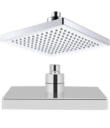 Soffione Doccia Led Rgb 20 X 20 Cm Cromoterapia Doccia Emozionale Argento 79907