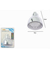 Soffione Doccia Led Rotondo ø8cm Cromoterapia Doccia Emozionale Multicolor 79900
