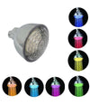 Soffione Doccia Led Rotondo ø8cm Cromoterapia Doccia Emozionale Multicolor 79900