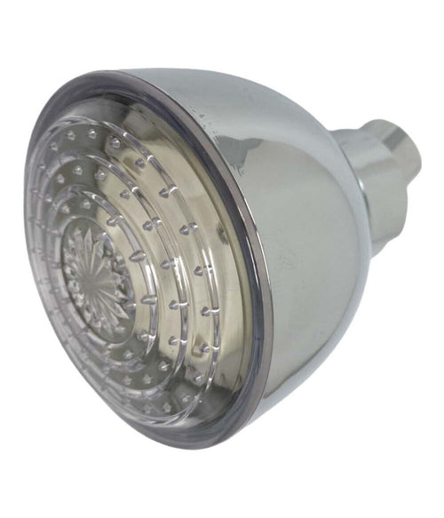 Soffione Doccia Led Rotondo ø8cm Cromoterapia Doccia Emozionale Multicolor 79900
