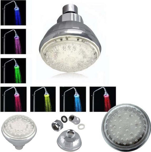 Soffione Doccia Miscelatore A Led Multicolor Colori Ricambio Soffione Doccia Fai da te/Attrezzature per cucine e bagni/Attrezzature per bagni/Docce e componenti doccia/Filtri supporti e soffioni doccia/Docce fisse Trade Shop italia - Napoli, Commerciovirtuoso.it