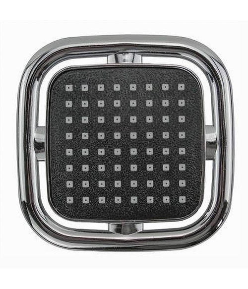 Soffione Doccia Quadrato 11x11 Cm Ugelli Fori Bagno Miscelatore Accessori 69281