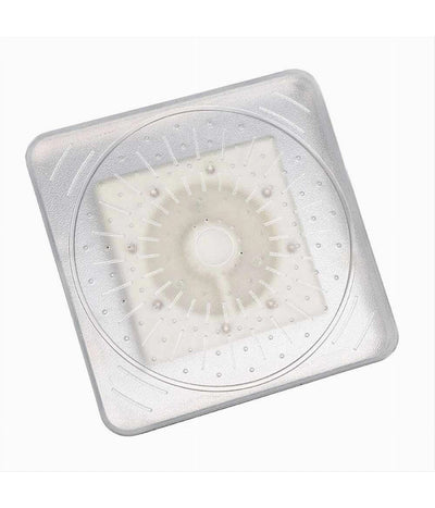 Soffione Doccia Quadrato 15cm A Led Rgb Bagno Miscelatore 79903 Per Cromoterapia