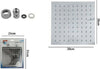 Soffione Doccia Quadrato 20 X 20 Cm Ugelli Fori Bagno Miscelatore 69122 Moderno Casa, arredamento e bricolage > Accessori Bagno > Soffioni Doccia Trade Shop italia - Napoli, Commerciovirtuoso.it