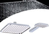 SOFFIONE DOCCIA QUADRATO 20X20CM CON MISCELATORE DOCCETTA QUADRATA IN ABS CROMO Fai da te/Attrezzature per cucine e bagni/Attrezzature per bagni/Docce e componenti doccia/Filtri supporti e soffioni doccia/Docce fisse Trade Shop italia - Napoli, Commerciovirtuoso.it