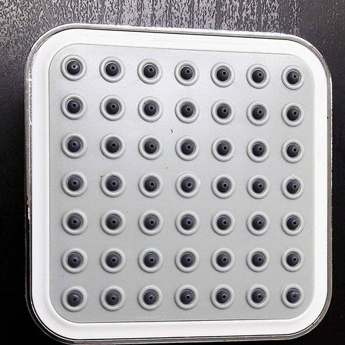 Soffione-Doccia-Quadrato-4--52272-10-Cm-In-Acciaio-Snodato-Orientabile-Flat
