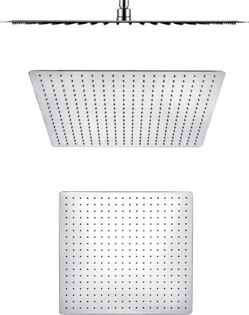 Soffione Doccia Quadrato Acciaio Inox 2 Mm Spessore Effetto Pioggia Varie Misure Bagno Fai da te/Attrezzature per cucine e bagni/Attrezzature per bagni/Docce e componenti doccia/Filtri supporti e soffioni doccia/Docce fisse Ogomondo - Martina Franca, Commerciovirtuoso.it