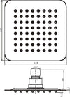 Soffione Doccia Quadrato Acciaio Inox 2 Mm Spessore Effetto Pioggia Varie Misure Bagno Fai da te/Attrezzature per cucine e bagni/Attrezzature per bagni/Docce e componenti doccia/Filtri supporti e soffioni doccia/Docce fisse Ogomondo - Martina Franca, Commerciovirtuoso.it