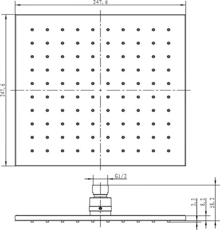 Soffione Doccia Quadrato Ottone Cromato 8 Mm Spessore Effetto Pioggia Varie Misure Bagno Fai da te/Attrezzature per cucine e bagni/Attrezzature per bagni/Docce e componenti doccia/Filtri supporti e soffioni doccia/Docce fisse Ogomondo - Martina Franca, Commerciovirtuoso.it