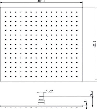 Soffione Doccia Quadrato Ottone Cromato 8 Mm Spessore Effetto Pioggia Varie Misure Bagno Fai da te/Attrezzature per cucine e bagni/Attrezzature per bagni/Docce e componenti doccia/Filtri supporti e soffioni doccia/Docce fisse Ogomondo - Martina Franca, Commerciovirtuoso.it