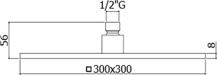 Soffione-Doccia-Quadrato-SYNCRO-KING-di-Paffoni-30x30