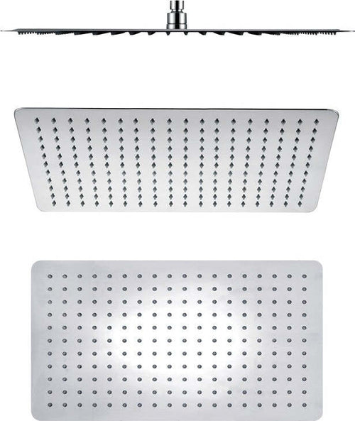 Soffione Doccia Rettangolare Acciaio Inox 2 Mm Spessore Effetto Pioggia Varie Misure Bagno Fai da te/Attrezzature per cucine e bagni/Attrezzature per bagni/Docce e componenti doccia/Filtri supporti e soffioni doccia/Telefoni doccia Ogomondo - Martina Franca, Commerciovirtuoso.it