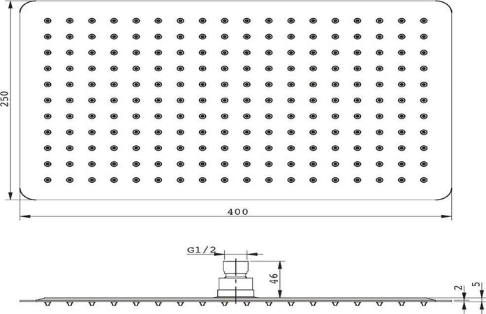 Soffione Doccia Rettangolare Acciaio Inox 2 Mm Spessore Effetto Pioggia Varie Misure Bagno Fai da te/Attrezzature per cucine e bagni/Attrezzature per bagni/Docce e componenti doccia/Filtri supporti e soffioni doccia/Telefoni doccia Ogomondo - Martina Franca, Commerciovirtuoso.it