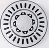 Soffione-Doccia-Rotondo-Bianco-8--52342-19-Cm-Acciaio-Orientabile-Ultra-Flat