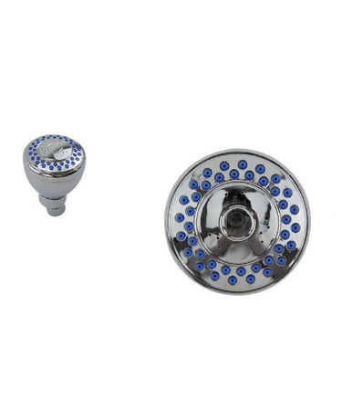 Soffione Doccia Rotondo Diametro 7 Cm Ugelli Fori Bagno Miscelatore 69277
