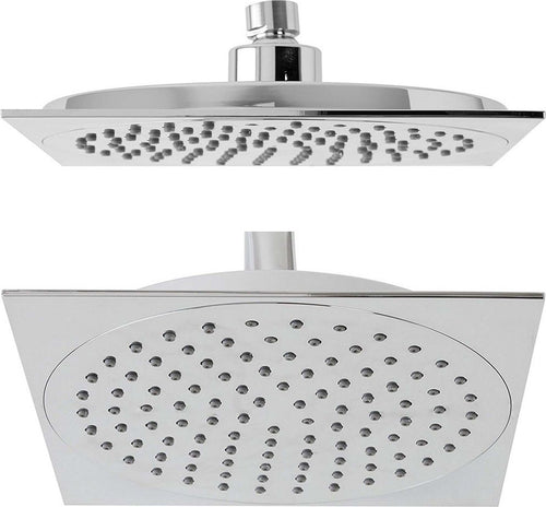 Soffione Doccia Slim Quadrato 20 X 20 Cm Plus In Abs Cromato Miscelatore Fai da te/Attrezzature per cucine e bagni/Attrezzature per bagni/Docce e componenti doccia/Filtri supporti e soffioni doccia/Docce fisse Trade Shop italia - Napoli, Commerciovirtuoso.it