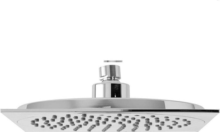 Soffione Doccia Slim Quadrato 20 X 20 Cm Plus In Abs Cromato Miscelatore Fai da te/Attrezzature per cucine e bagni/Attrezzature per bagni/Docce e componenti doccia/Filtri supporti e soffioni doccia/Docce fisse Trade Shop italia - Napoli, Commerciovirtuoso.it