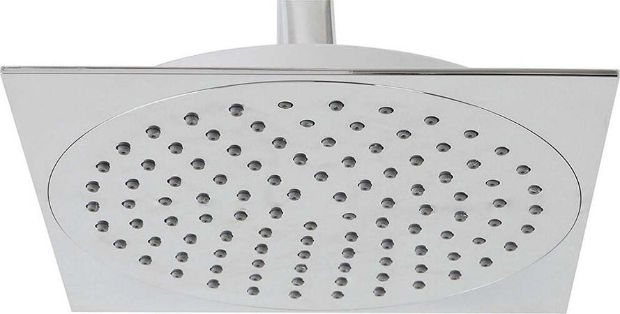 Soffione Doccia Slim Quadrato 20 X 20 Cm Plus In Abs Cromato Miscelatore Fai da te/Attrezzature per cucine e bagni/Attrezzature per bagni/Docce e componenti doccia/Filtri supporti e soffioni doccia/Docce fisse Trade Shop italia - Napoli, Commerciovirtuoso.it