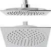 Soffione-Doccia-Slim-Quadrato-20-X-20-Cm-Plus-In-Abs-Cromato-Miscelatore