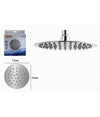 Soffione Doccia Slim Ugelli Fori Bagno Miscelatore Rotondo 15 Cm 59268 Cromato
