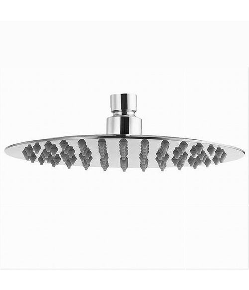 Soffione Doccia Slim Ugelli Fori Bagno Miscelatore Rotondo 15 Cm 59268 Cromato