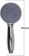 Soffione-Doccia-Tondo-10-X-22-Cm-Doccetta-Multigetto-Di-3-Tipi-Regolabile-69099