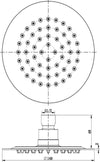 Soffione Doccia Tondo Acciaio Inox 2 Mm Spessore Effetto Pioggia Varie Misure Bagno Fai da te/Attrezzature per cucine e bagni/Attrezzature per bagni/Docce e componenti doccia/Filtri supporti e soffioni doccia/Docce fisse Ogomondo - Martina Franca, Commerciovirtuoso.it