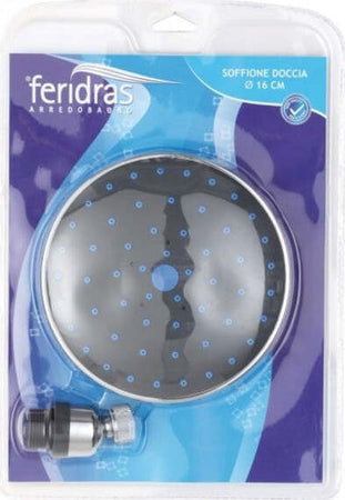 Soffione Doccia Tondo Diametro 16 Cm In Abs Cromato Miscelatore Shower Fai da te/Attrezzature per cucine e bagni/Attrezzature per bagni/Docce e componenti doccia/Filtri supporti e soffioni doccia/Docce fisse Trade Shop italia - Napoli, Commerciovirtuoso.it