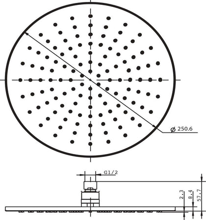 Soffione Doccia Tondo Ottone Cromato 8 Mm Spessore Effetto Pioggia Varie Misure Bagno Fai da te/Attrezzature per cucine e bagni/Attrezzature per bagni/Docce e componenti doccia/Filtri supporti e soffioni doccia/Docce fisse Ogomondo - Martina Franca, Commerciovirtuoso.it