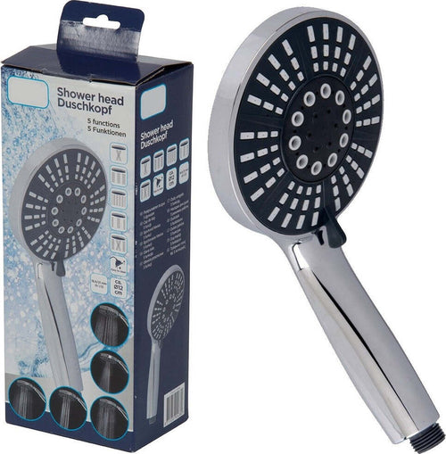 SOFFIONE DOCCIA TROPICAL DOCCETTA SILVER DIAMETRO 12CM UNIVERSALE 5 FUNZIONI Fai da te/Attrezzature per cucine e bagni/Attrezzature per bagni/Docce e componenti doccia/Filtri supporti e soffioni doccia/Docce fisse Trade Shop italia - Napoli, Commerciovirtuoso.it
