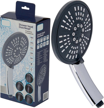 SOFFIONE DOCCIA TROPICAL DOCCETTA SILVER DIAMETRO 15CM UNIVERSALE 5 FUNZIONI Fai da te/Attrezzature per cucine e bagni/Attrezzature per bagni/Docce e componenti doccia/Filtri supporti e soffioni doccia/Docce fisse Trade Shop italia - Napoli, Commerciovirtuoso.it