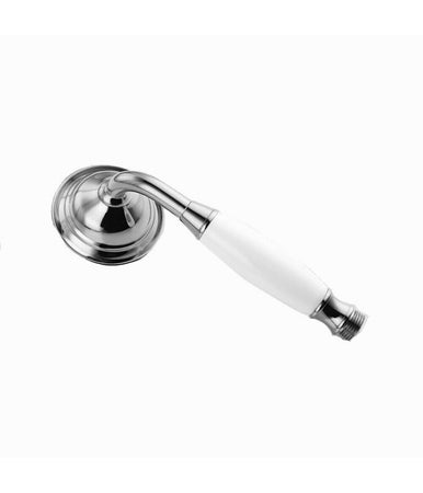 Soffione Doccia Vasca Stile Retrò Abs Cromato Lucido Attacco 1/2 Doccetta 69040
