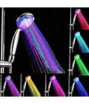Soffione Led Rgb Doccetta A Telefono 25 Cm Cromoterapia Doccia Emozionale 79899