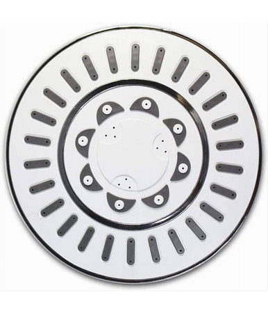 Soffione Per Doccia Bagno Rotondo 15 Cm In Abs Doccetta Con Filtro Cromato 69288