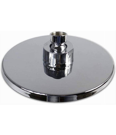 Soffione Per Doccia Bagno Rotondo 15 Cm In Abs Doccetta Con Filtro Cromato 69288