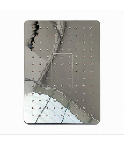 Soffione Per Doccia Bagno Ugelli Fori Effetto Pioggia Cromato Miscelatore 59229