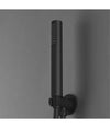 Soffione Slim Doccia Moderno Nero Bagno Doccetta A Pioggia Filtro Anticalcare 87473