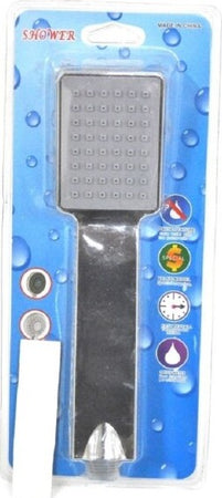 Soffione Telefono Doccia Braccio Doccetta Rettangolare Cromato Ugelli In Gomma Fai da te/Attrezzature per cucine e bagni/Attrezzature per bagni/Docce e componenti doccia/Filtri supporti e soffioni doccia/Docce fisse Trade Shop italia - Napoli, Commerciovirtuoso.it