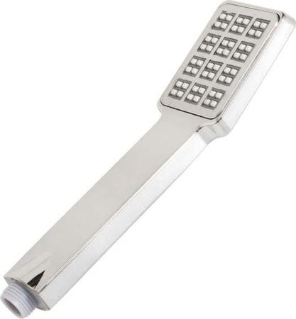 Soffione-Telefono-Doccia-Braccio-Doccetta-Rettangolare-Cromato-Ugelli-In-Gomma