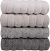 Sofia Set di 4 asciugamani in cotone marrone e bianco 50×90 cm Casa e cucina/Tessili per la casa/Biancheria da bagno/Asciugamani/Set di asciugamani Scontolo.net - Potenza, Commerciovirtuoso.it