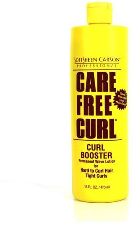 SOFTSHEEN-CARSON CARE FREE CURL /CURL BOOSTER PERMANENT WAVE LOTION 458ML FOR HARD TO CURL HAIR TIGHT CURLS PER CAPELLI