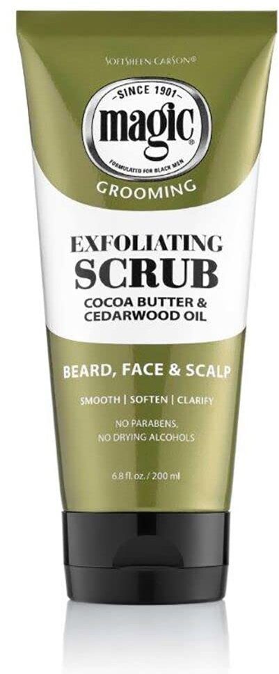Softsheen-carson Magic Grooming Detangling Scrub 6oz Per Skin & Beard Paese Di Origine Usa