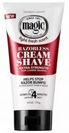 SOFTSHEEN-CARSON MAGIC RAZORLESS CREAM SHAVE EXTRA STRENGHT 170 G PER BARBA .