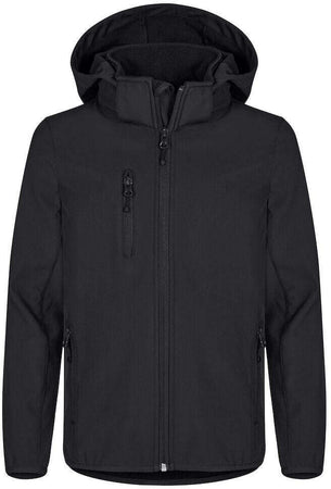Softshell Bambino Nero Tempo Libero Impermeabile Traspirante