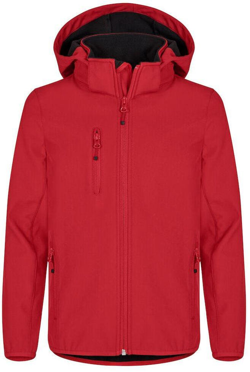 Softshell Bambino Rosso Tempo Libero Impermeabile Traspirante