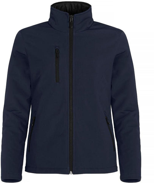 Softshell Blu Giubbino Donna Imbottito da Lavoro Tempo Libero Impermeabile Traspirante