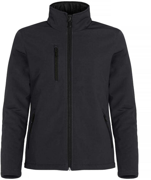 Softshell Nero Giubbino Donna Imbottito da Lavoro Tempo Libero Impermeabile Traspirante