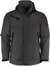 Softshell Skeleton Nero Giaccone Uomo Imbottito Impermeabile Invernale
